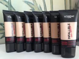 L'OREAL PARIS INFALLIBLE PRO-MATTE FOUNDATION 107 FRESH BEIGE